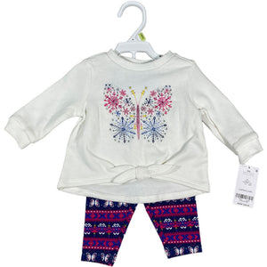 Carter's  Butterfly Pant Set NWT (3M Girls)