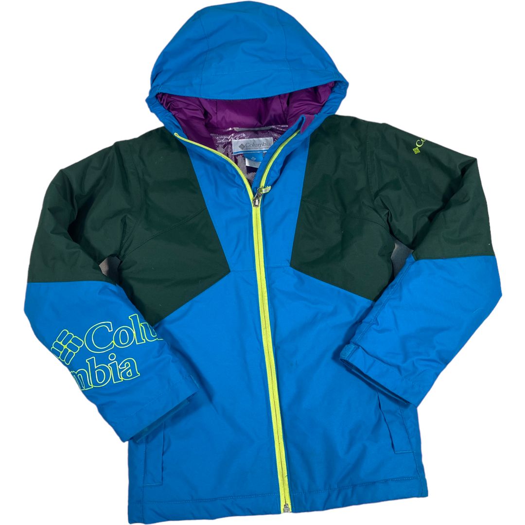Columbia Blue Omni-Heat Winter Coat (7/8 Girls)
