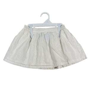 Gymboree Silver Stripe Skirt (2T Girls)
