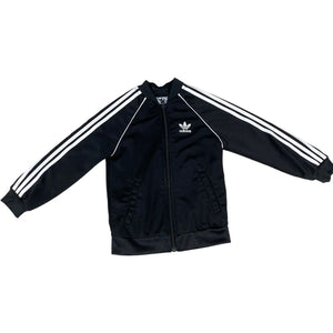 Adidas Black Warm Up Jacket (3T Girls)
