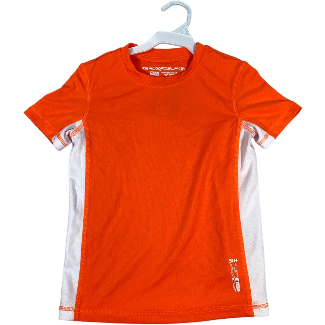 ZeroXposure Orange Swim Shirt SPF 50+ (5/6 Boys)