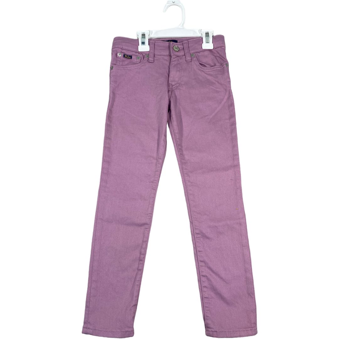 Ralph Lauren Purple Skinny Pant (7 Girls)