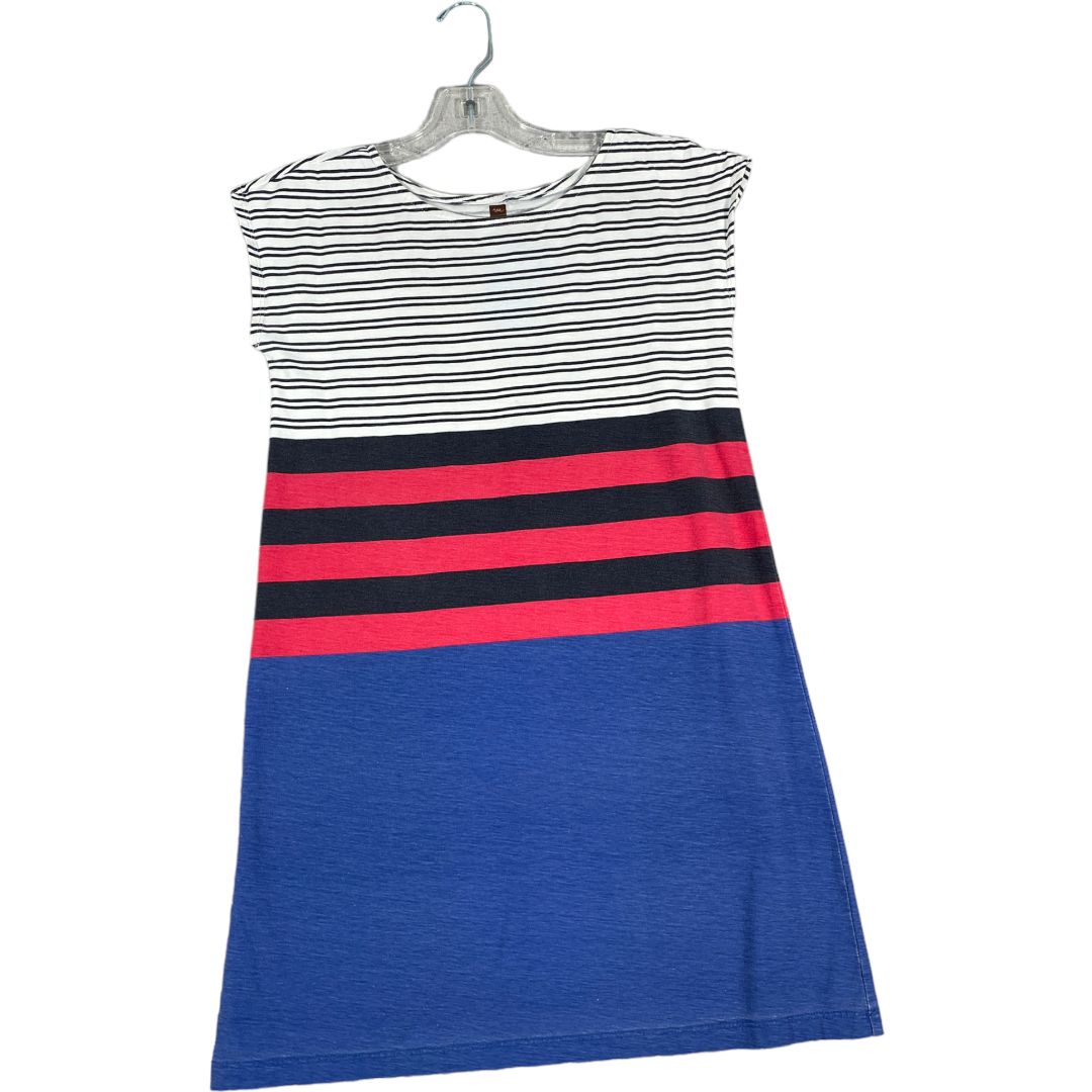 Tea Blue Stripe Dress (8 Girls)