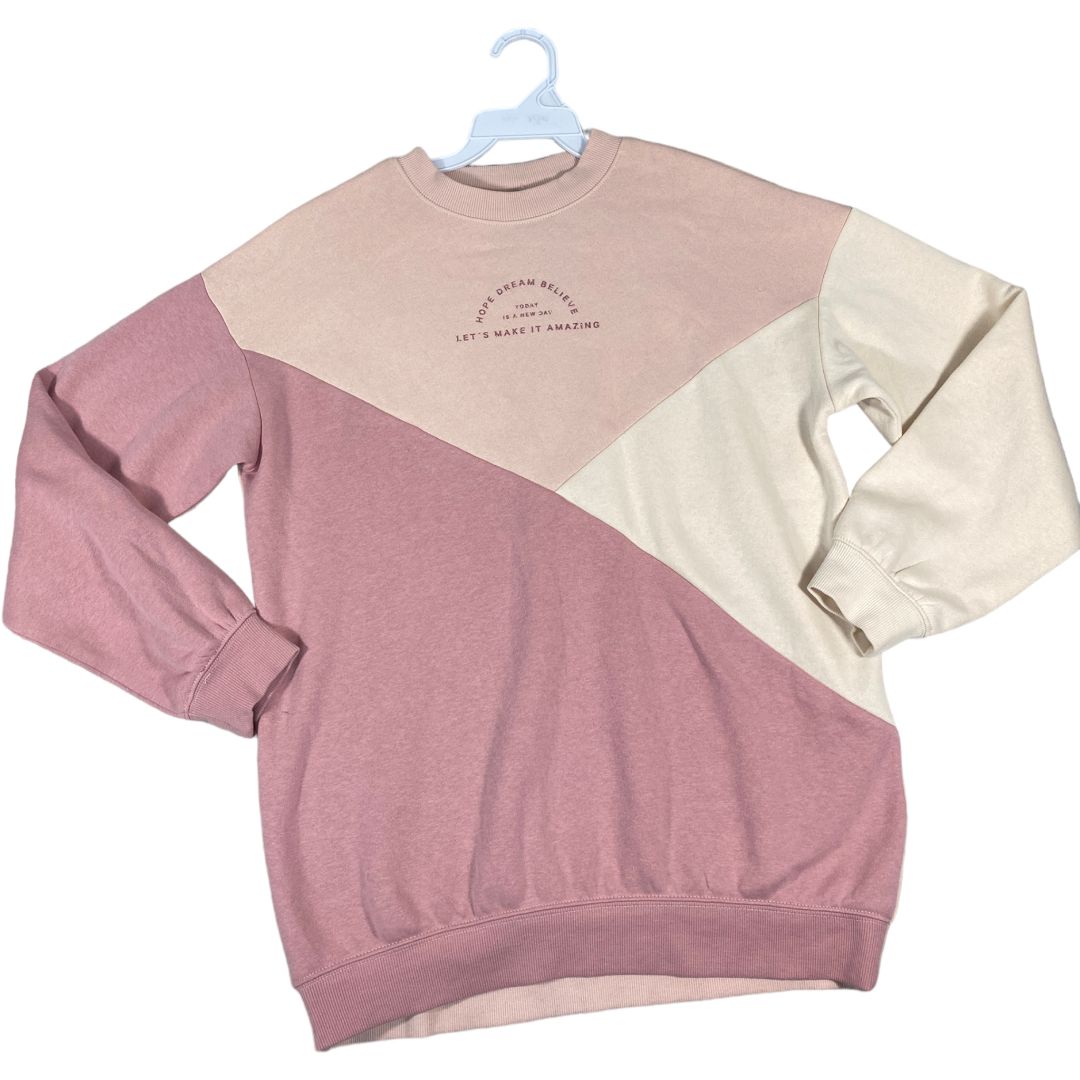 H & M Pink Sweatshirt (12/14 Girls)