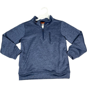 Carter's Blue 1/4 Zip Pullover Sweatshirt (7 Boys)