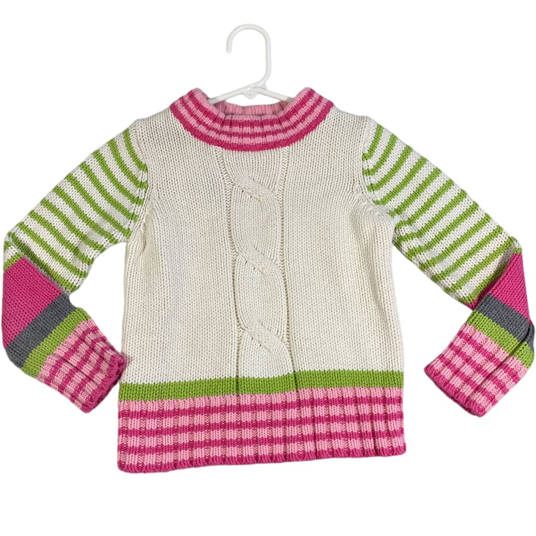 Gymboree Pink Stripe Sweater (5/6 Girls)