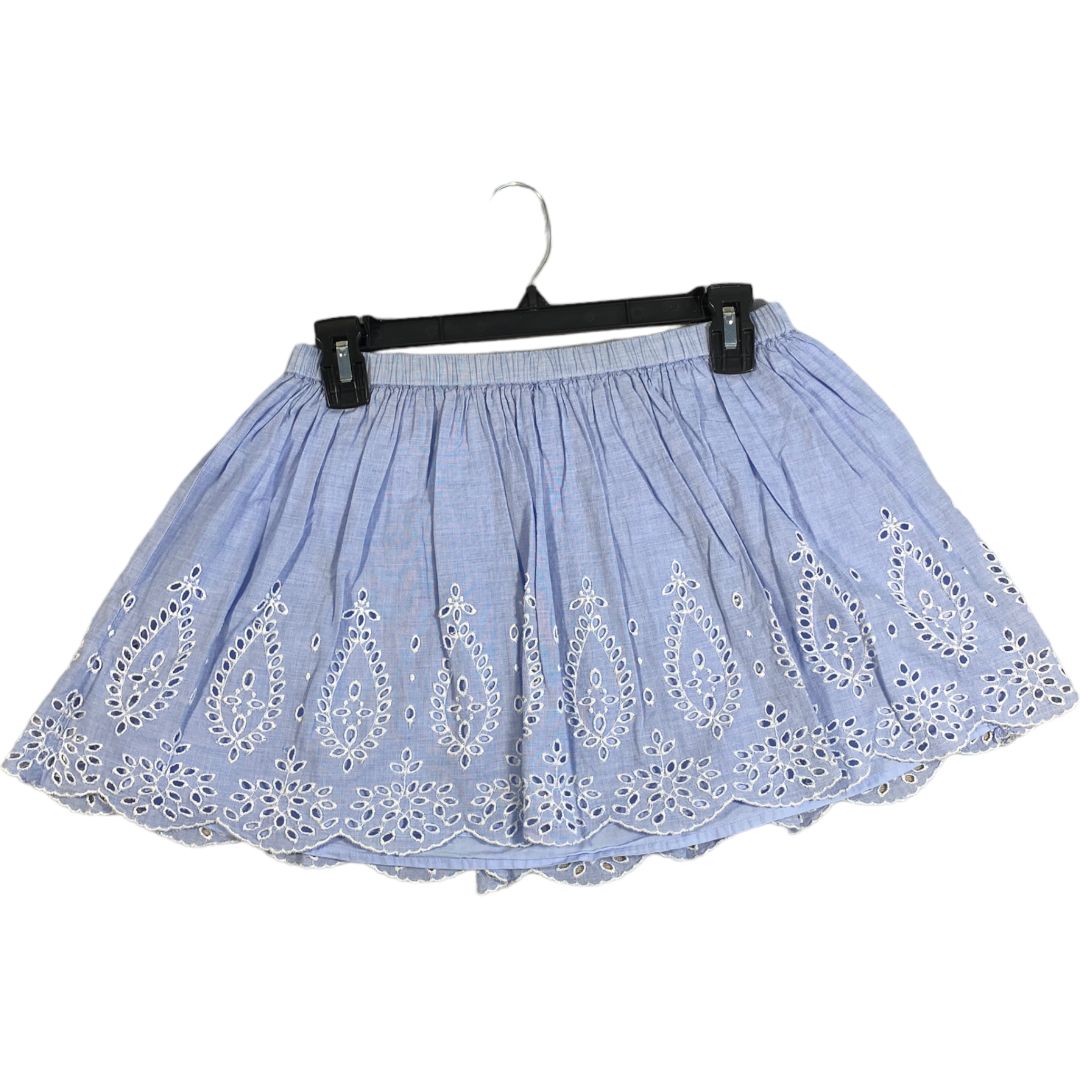 Gap Blue Eyelet Skirt (8 Girls)