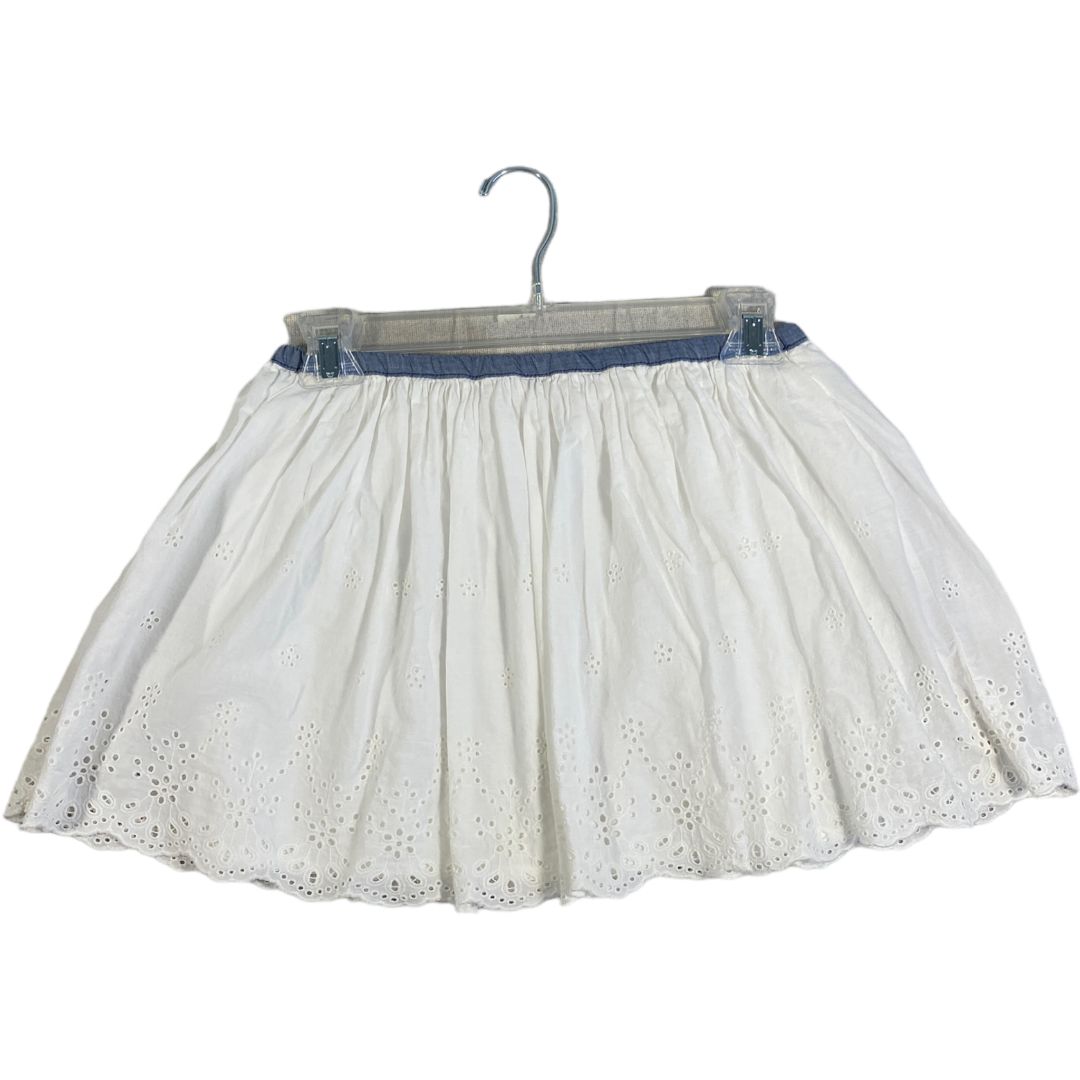 Oshkosh White Eyelet Skirt (7 Girls)