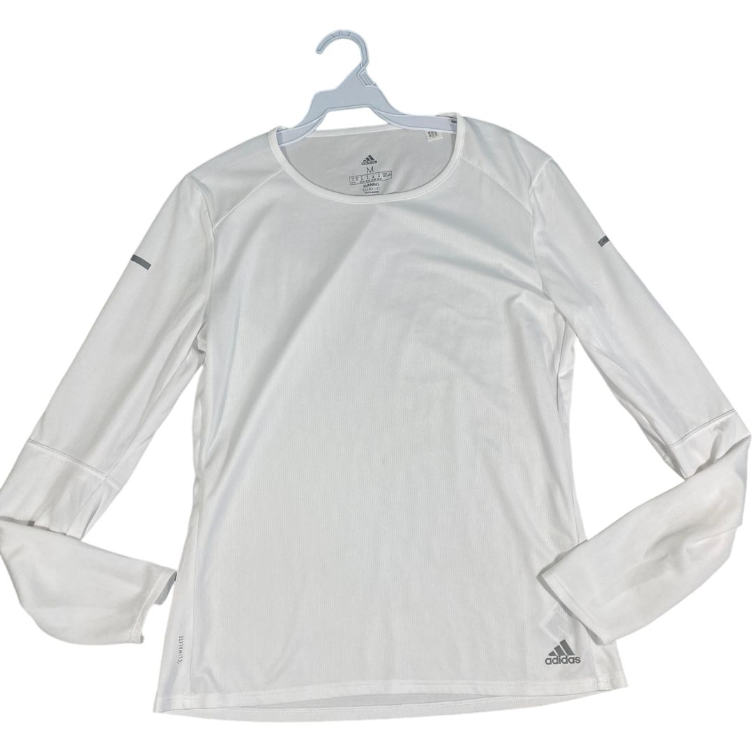 Adidas White Athletic Tee (12/14 Girls)