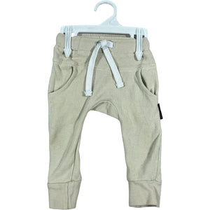 Little Bipsy Collection Beige Henley Pant (6/12M Neutral)