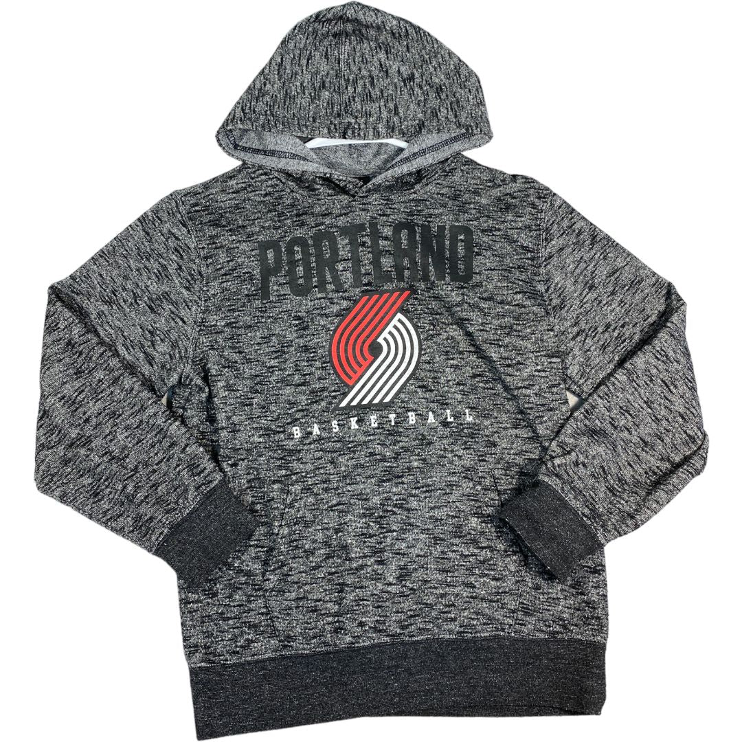 NBA Grey Blazers Hooded Sweatshirt (10/12 Boys)