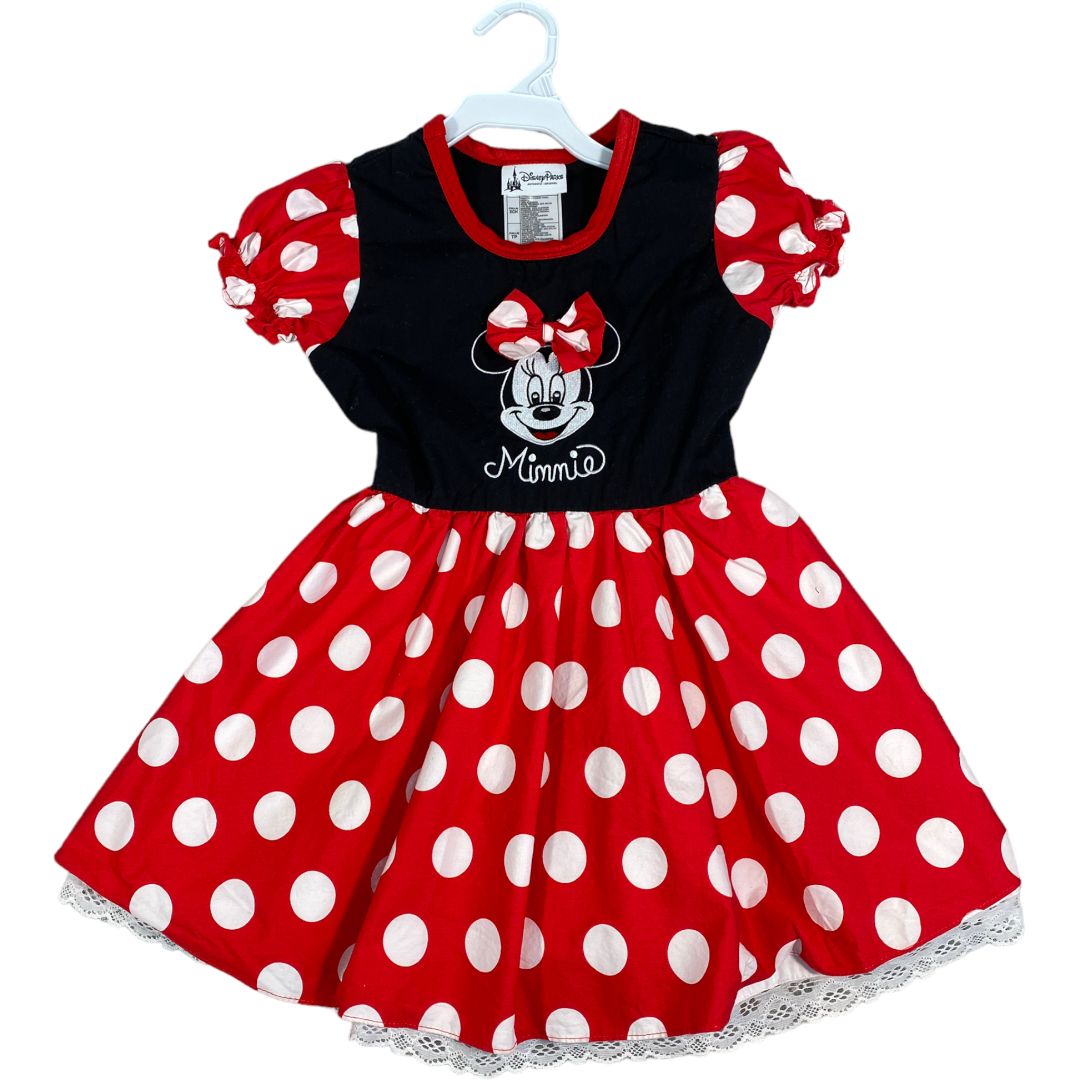 Disney Red Minnie Mouse Costume Dress (4/5 Girls)