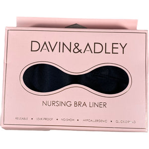 Davin & Adley Black Nursing Bra Liner (Maternity Small)