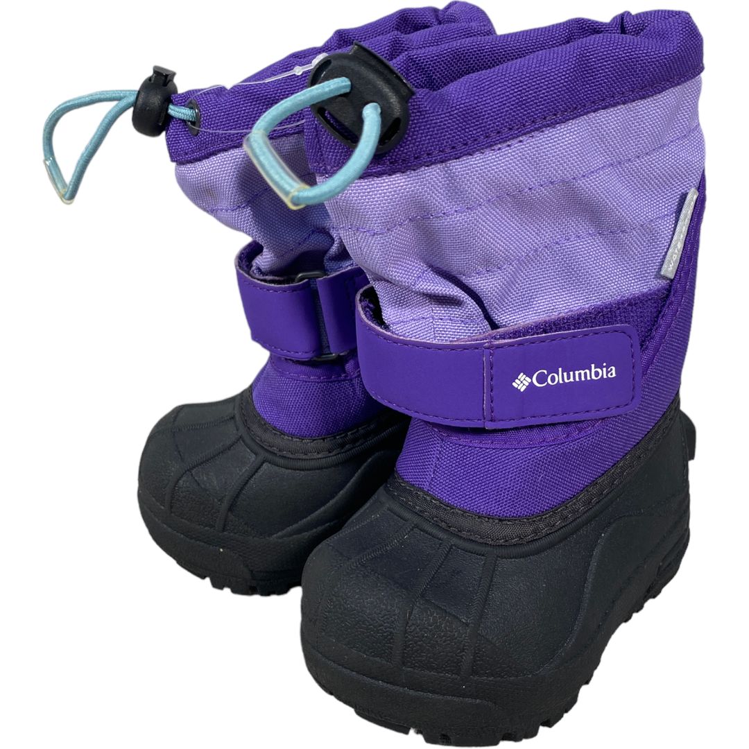 Columbia Purple Snow Boots (Size 4)