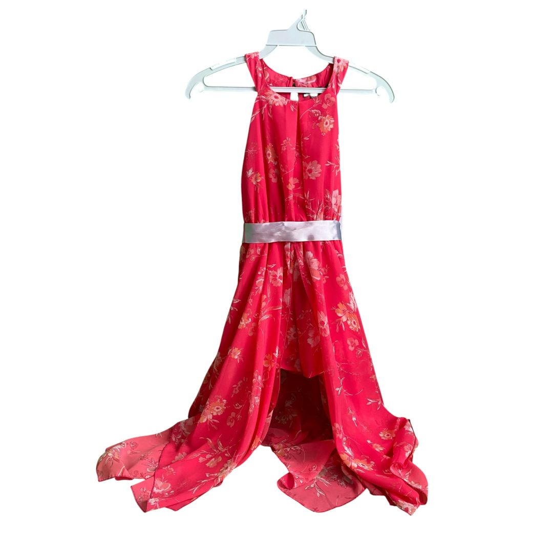 zunie pink dress Zunie Girl Girl's Special Occasion Unicorn Tulle Layered Dress Blush/Unicorn Blush Pink Unicorn / 3T