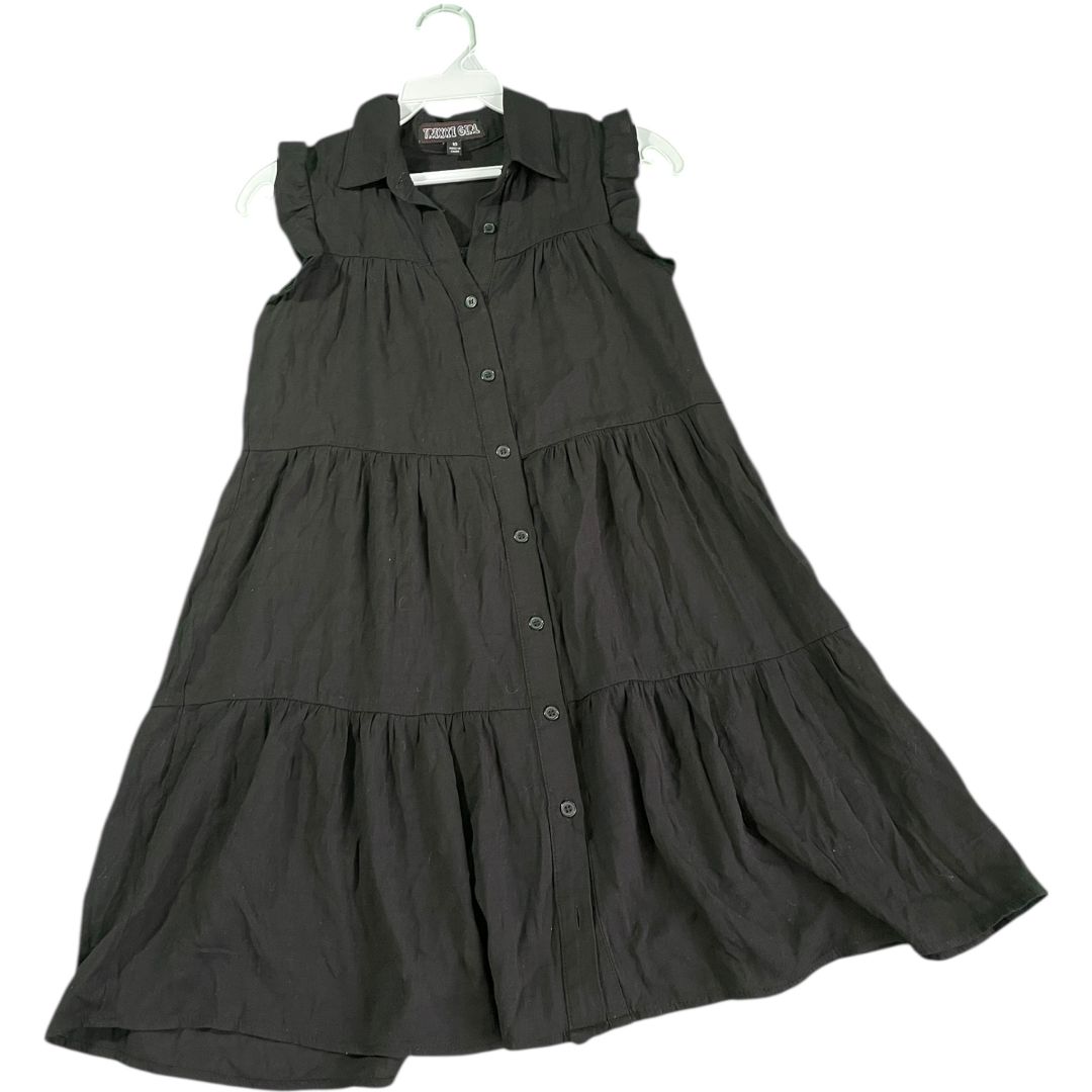 trixxi black dress Girls 7-16 Trixxi Velvet Belted Dress with Embellishment, Girl's, Size: Medium, Black