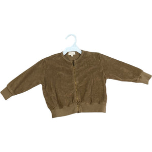 The Simple Folk Brown Terry Jacket (18/24M Neutral)