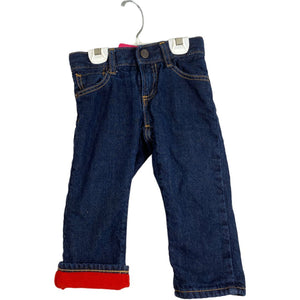 Gap Blue Fleece Lined Jeans (2T Boys)