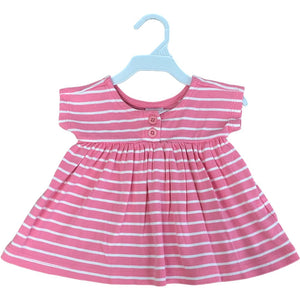 Hanna Andersson Pink Stripe Dress (3/6M Girls)