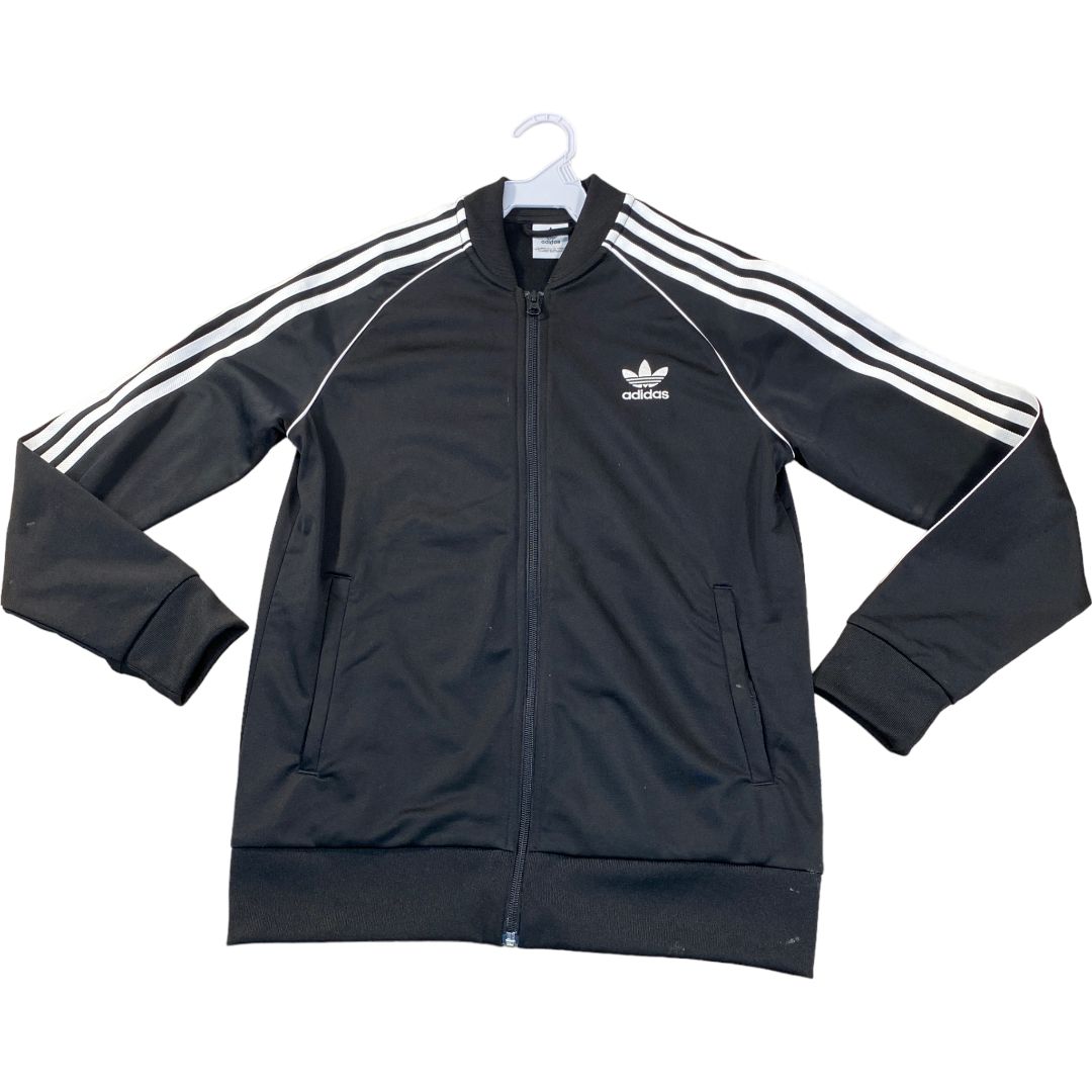 Adidas Black Warm Up Jacket (14/16 Boys)