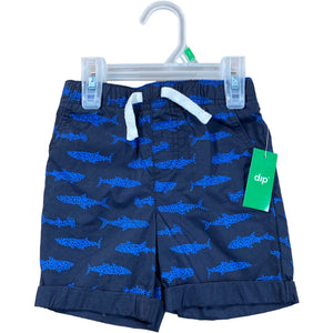 Dip Navy Shark Shorts NWT (2T Boys)