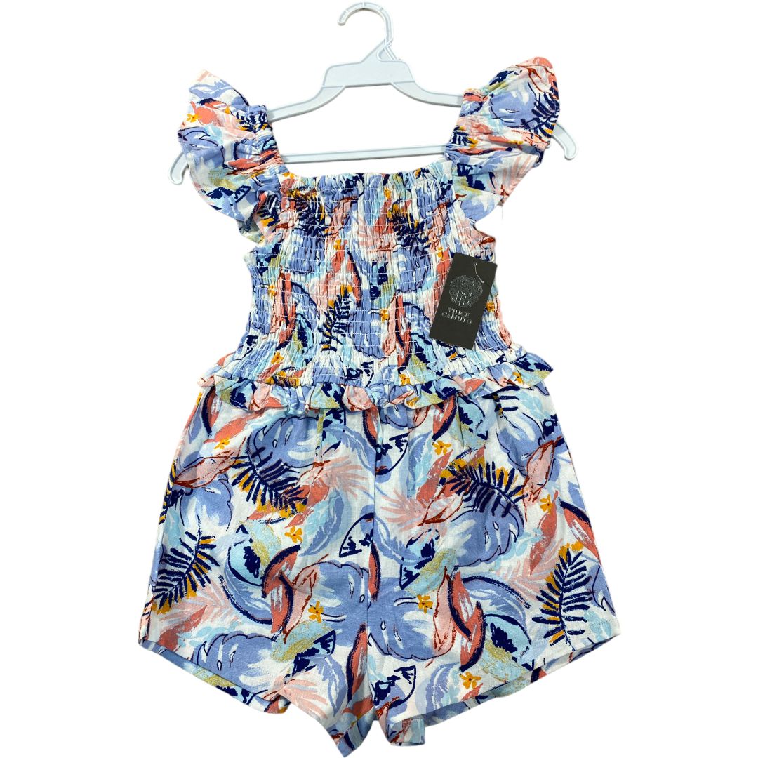 Vince Camuto Blue Floral Romper NWT (8 Girls)