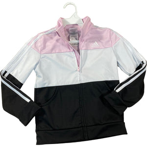 Adidas Pink & Black Warm Up Jacket (7 Girls)