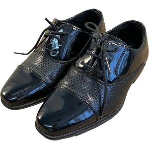 Robert David Black Dress Shoes (Size Size 12)