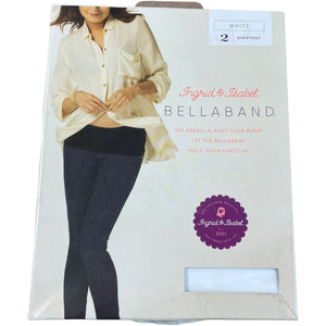 Ingrid & Isabel White Bellaband NIB (Maternity Medium)