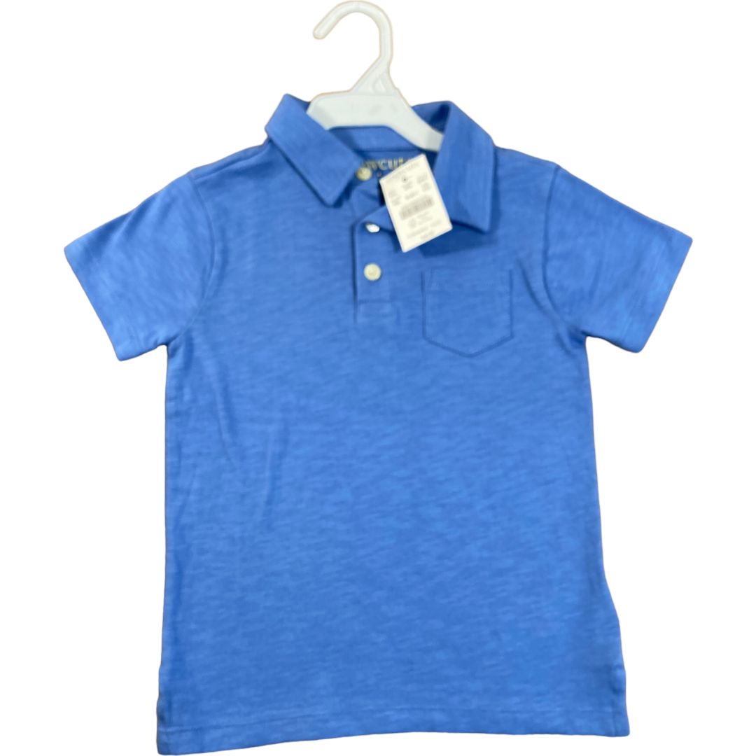 Crewcuts Blue Polo Shirt NWT (4/5 Boys)