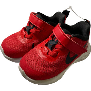 Nike Red Sneakers (Size 5)