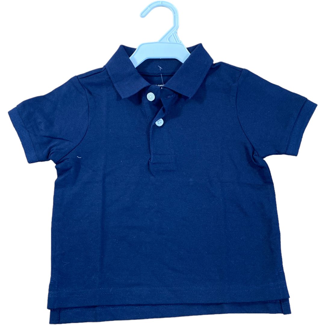 The Children's Place Navy Polo Shirt (12/18M Boys)