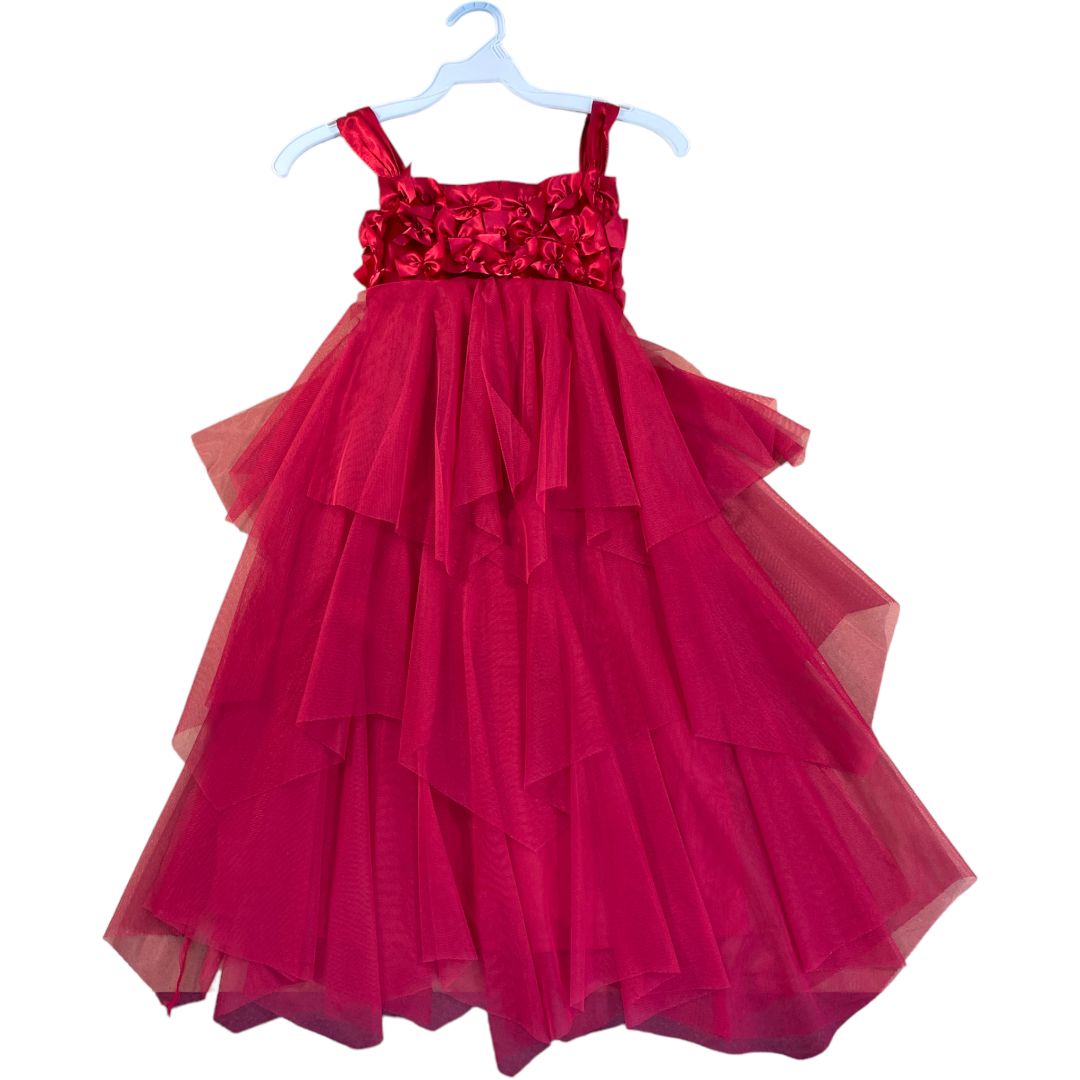 Biscotti Red Tulle Dress (12 Girls)