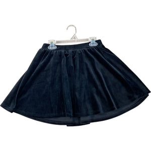 Forever 21 Black Velour Skirt (10 Girls)