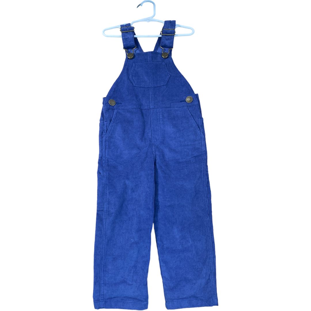 Little English Blue Cord Overalls (3T Boys)