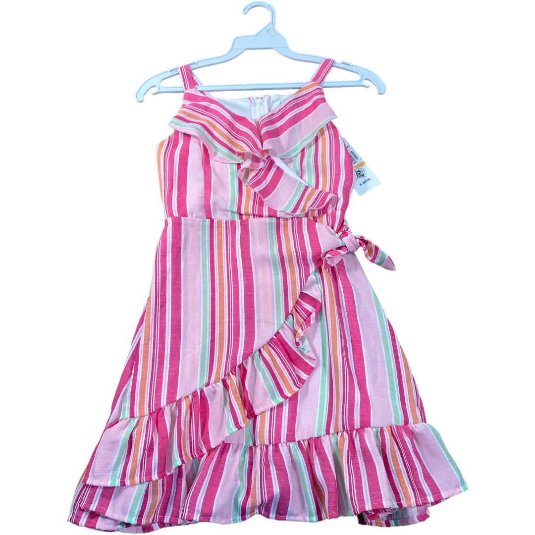 Speechless Pink Stripe Dress NWT (7 Girls)