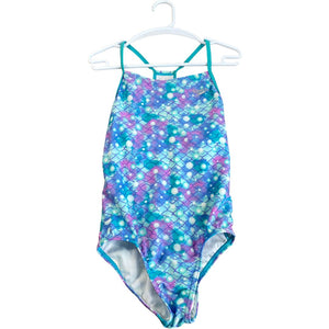 Speedo Teal Mermaid Swimsuit (8/10 girls)