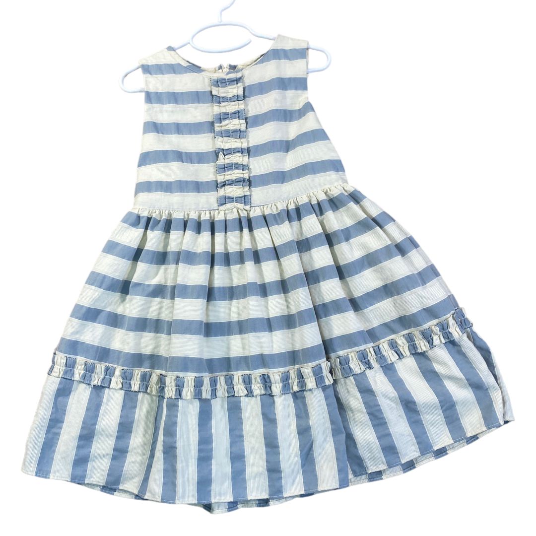 Boden Blue Stripe Dress (6/7 Girls)