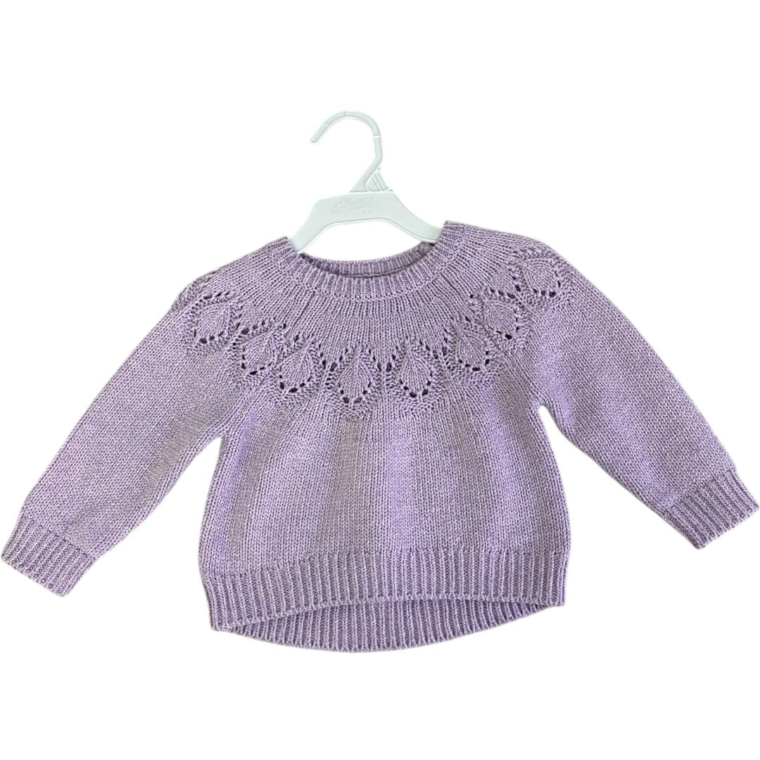 Zara Purple Sweater (6/9M Girls)