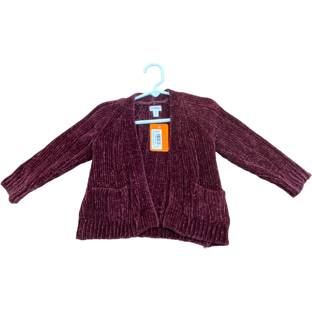 Gymboree Maroon Cardigan (18/24M Girls)