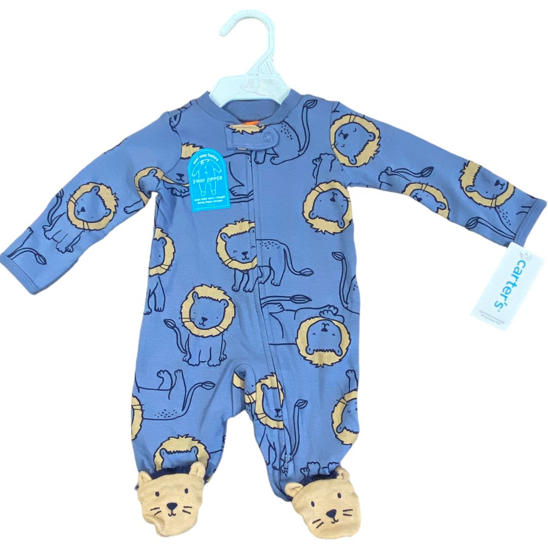 Carter's Blue Lion Sleeper NWT (Newborn Boys)