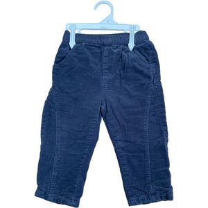 Zara Navy Lined Cord Pant (12/18M Boys)