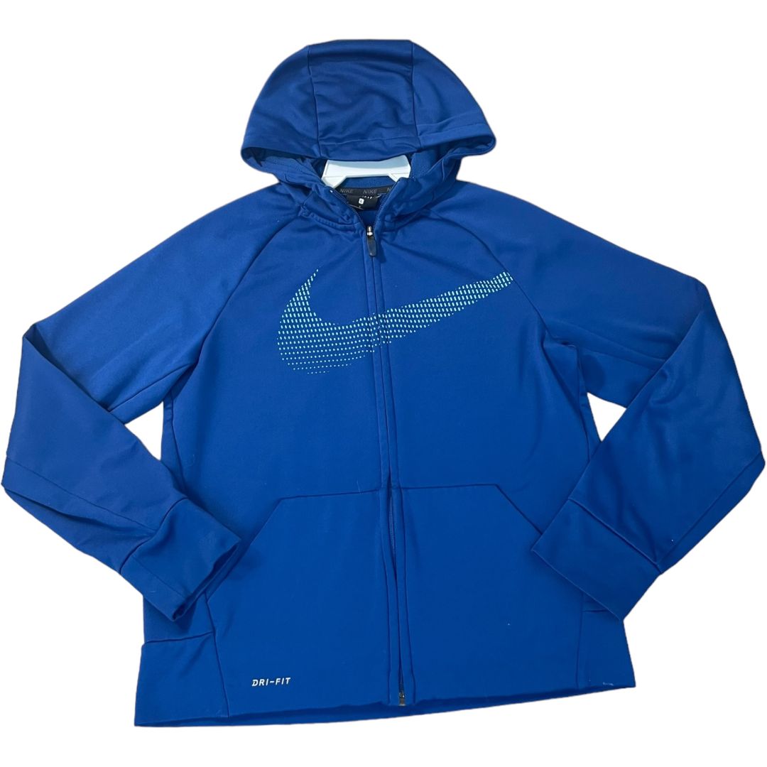 Nike Blue Hooded Sweatshirt (14/16 Boys)