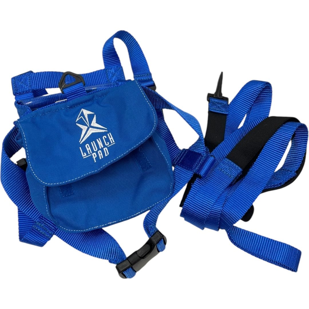 Launch Pad Blue Pad Ski and Snowboard Training Harness