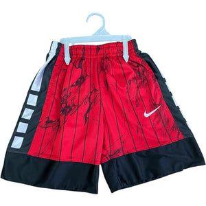 Nike Red Dri-Fit Pattern Shorts (6 Boys)