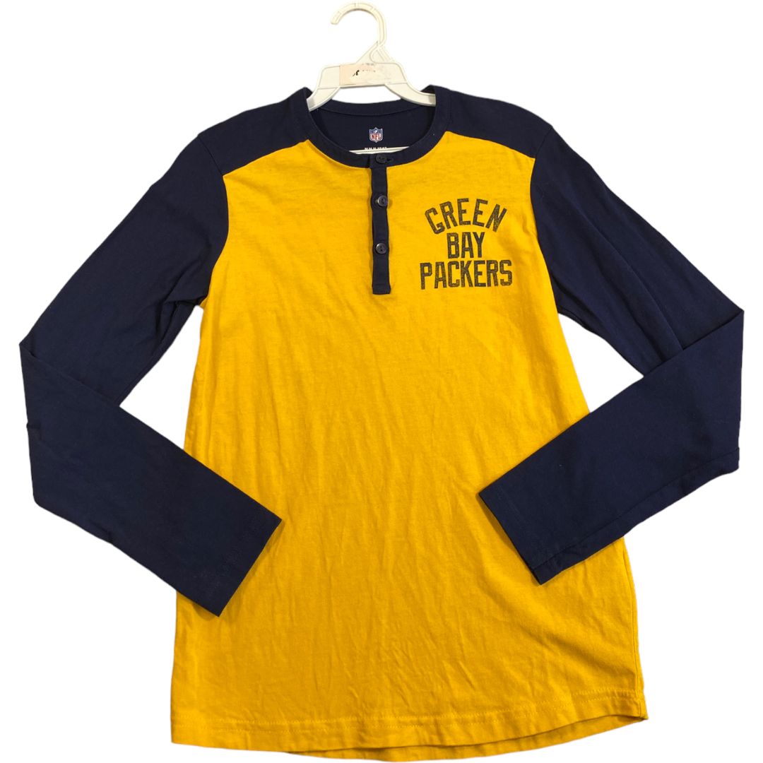 NFL Yellow Packers Shirt (10/12 Boys)