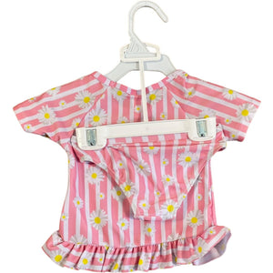 Real Love Pink Daisy Swim Set NWT (12M Girls)