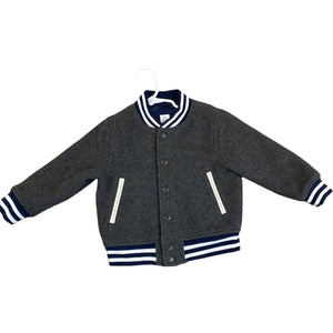 Gap Grey Letterman Jacket (2T Boys)