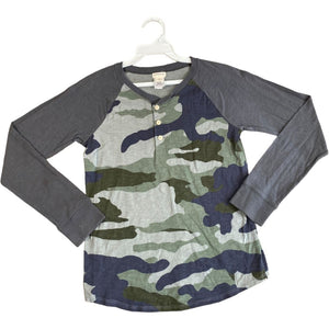 Crewcuts Blue Camo Shirt (10 Boys)