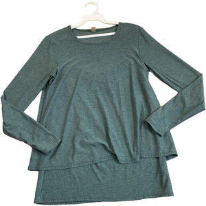 Beyond the Bump Green Nursing Tee (Maternity Small)